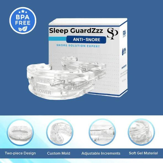 SnooziSoft™-SleepGuardZzz Mouthguard