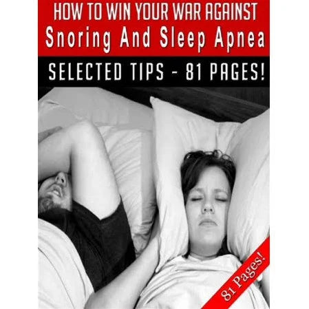 FREE GIFT: Snoring E-Book